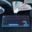 Ducky OK-M 75 Gaming-Tastatur, 75%, Hot-Swap-f&auml;hig, RGB, ISO - KTT Linear image number null