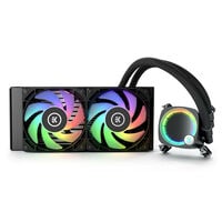 EK Water Blocks EK-Nucleus AIO CR240 Lux D-RGB AIO Cooler - 240 mm, black