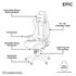 noblechairs EPIC Gaming Stuhl - weiß/schwarz image number null