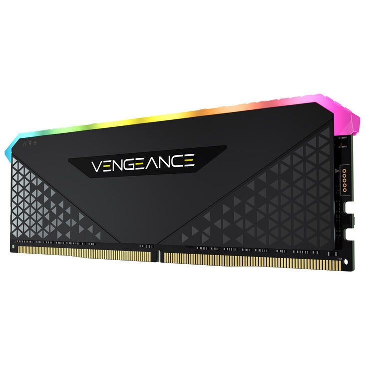 Corsair Vengeance RGB RS DDR4-3200 RAM, CL16, XMP - 64 GB Dual-Kit, schwarz image number 4