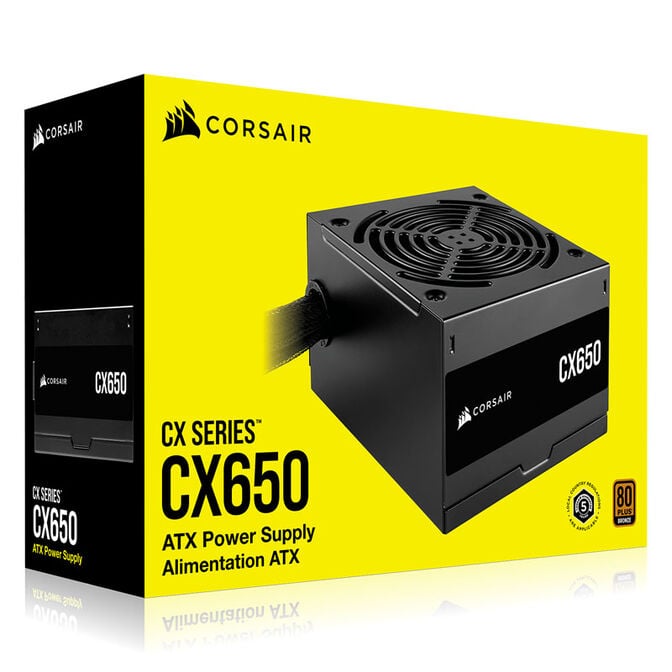 Corsair CX Series CX650 Netzteil 80 PLUS Bronze - 650 Watt image number 6