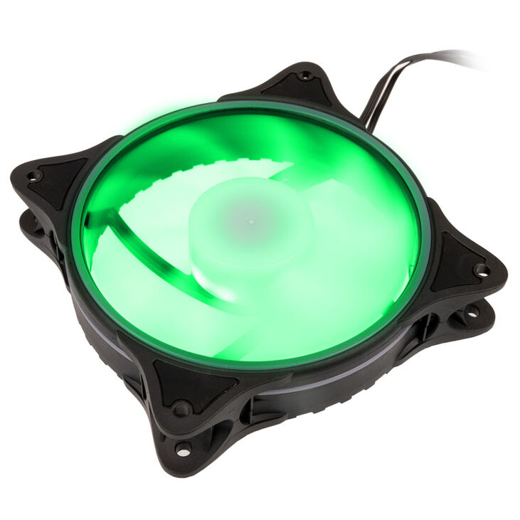 Alphacool Rise Aurora PWM-Lüfter - 120mm, schwarz image number 0