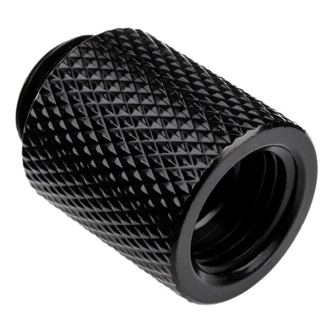Alphacool Eiszapfen Extension 20mm G1/4 Female to G1/4 Male - Black image number 0