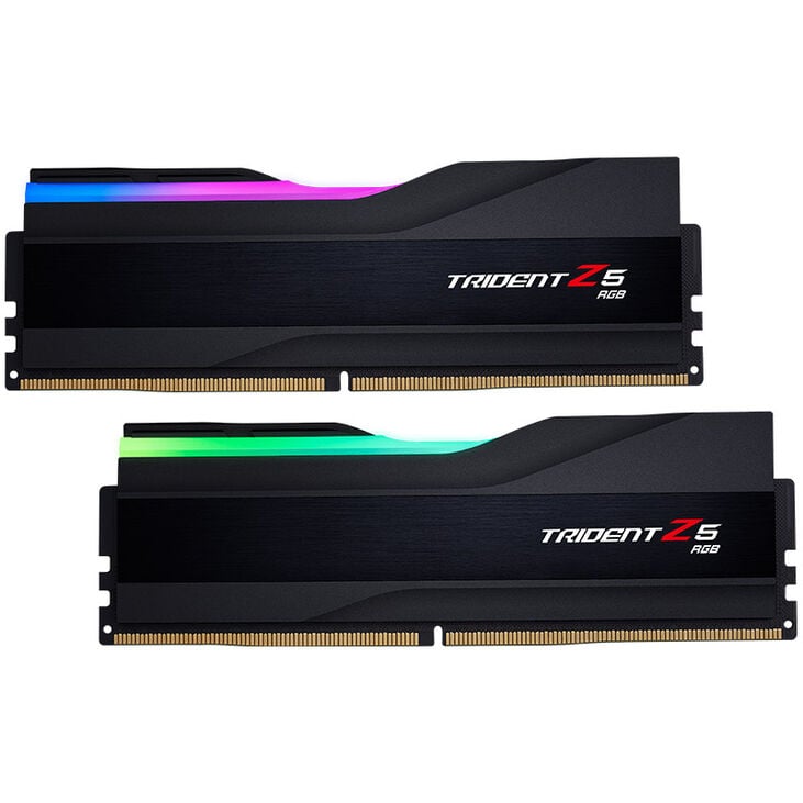 G.Skill Trident Z5 RGB DDR5-7200 RAM, CL34, XMP - 32 GB Dual-Kit, black image number 3