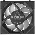 Lian Li UNI FAN SL-INF LCD FLEX Wireless Fan, ARGB and LCD - 120mm, black image number null