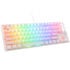 Ducky One 3 Aura White TKL Gaming Tastatur, RGB LED - MX-Silent-Red (US) image number null