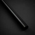 Bitspower None Chamfer Brass Hard Tubing 14mm AD, 500mm - carbon schwarz image number null