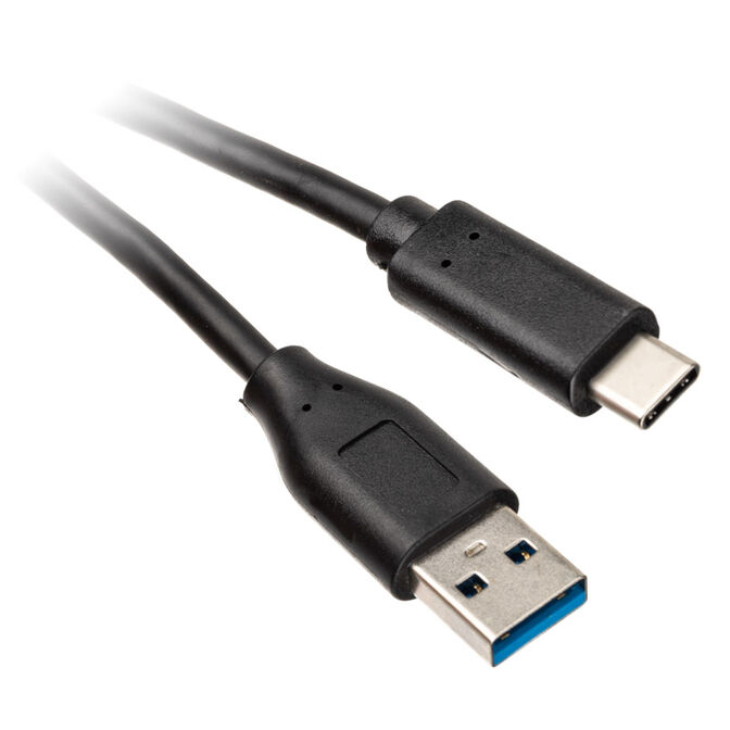 InLine USB 3.2 Gen.2 Cable, Type C to A Male/Male, black - 0.5m image number 0