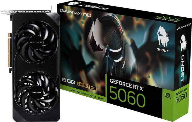 Gainward GeForce RTX 5060 Ghost OC, 8192 MB GDDR7 image number 0