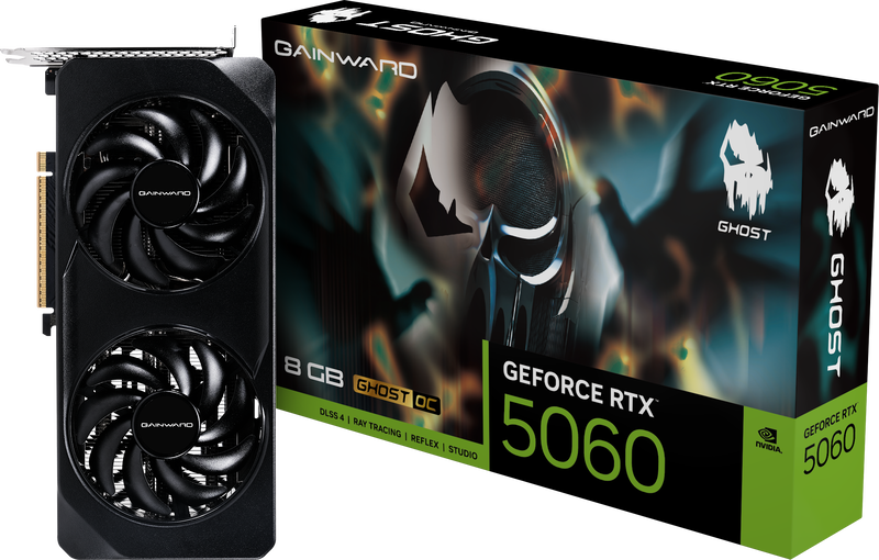 Gainward GeForce RTX 5060 Ghost OC 8GB GDDR7