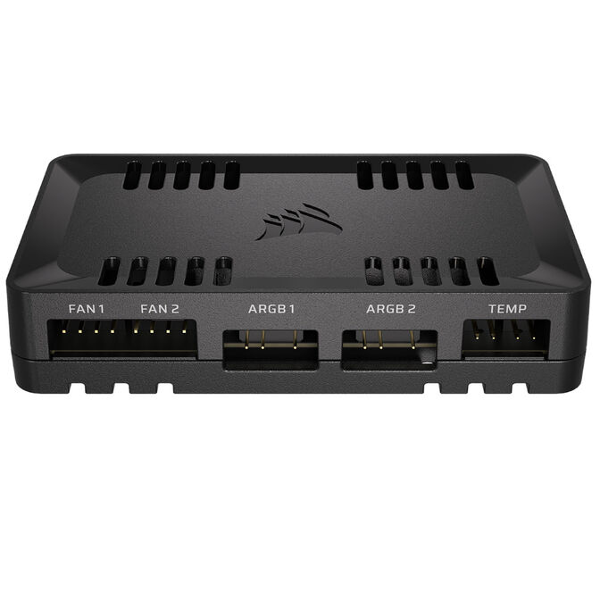 Corsair Commander Duo ARGB & Fan Controller, iCUE LINK - black image number 3