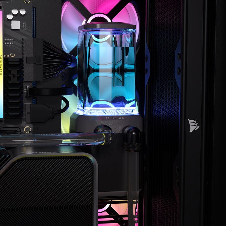 Corsair Hydro X iCUE Link XH405i RGB Elite - stealth gray image number 4
