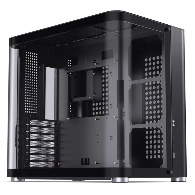 Jonsbo TK-2 2.0 Midi-Tower, Tempered Glass - schwarz image number 0