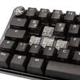 Ducky One 3 Aura Black Mini Gaming Keyboard, RGB LED - Kailh Jellyfish Y image number null