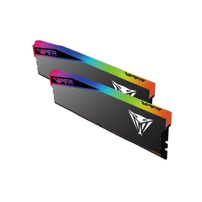 Patriot Viper Gaming RGB Elite 5 Ultra DDR5-6400 RAM, CL 32, AMD EXPO, Intel XMP 3.0 - 2x 48GB, schwarz image number 1