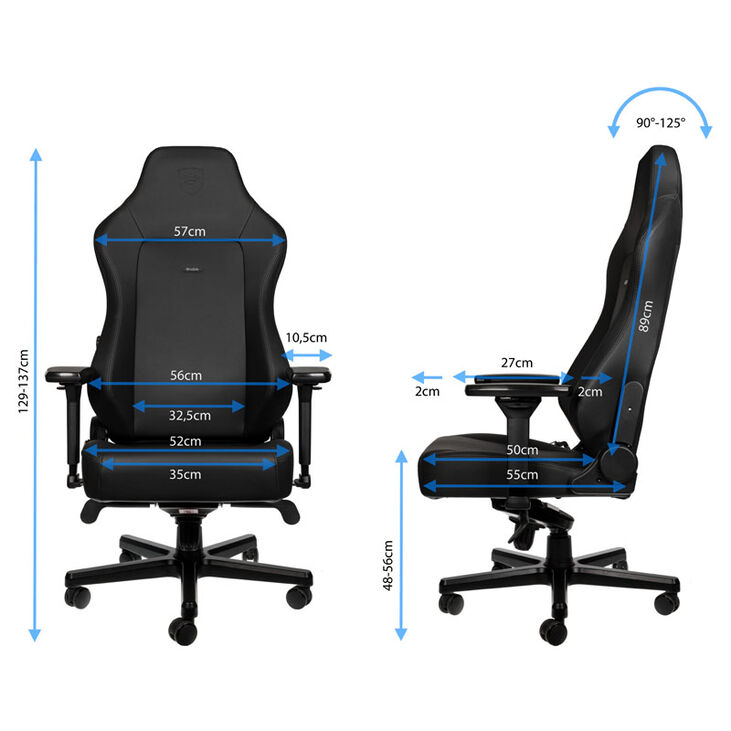 noblechairs HERO Gaming Chair - Black Edition image number 2
