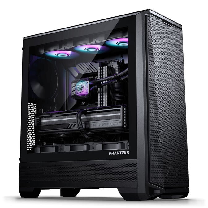 Phanteks Eclipse G370A PC-Geh&auml;use, 3x 120mm L&uuml;fter, Glacier One 360M25 Gen2 DRGB AiO Wasserk&uuml;hlung image number 14