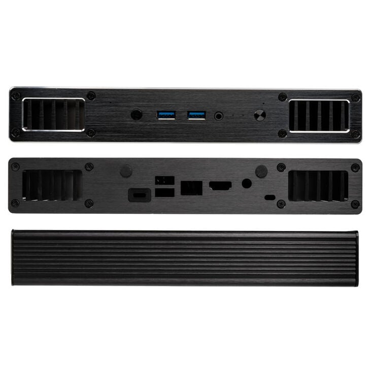 Akasa Plato X8 UCFF-Gehäuse (Intel NUC), OEM - schwarz image number 2