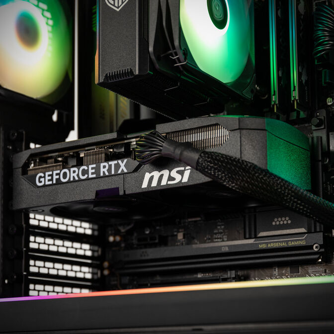 WQHD Gaming PC, Intel Core Ultra 5 245K, GeForce RTX 5070, 32GB DDR5 RAM - King Deal image number 5