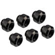 Alphacool Eiszapfen 13mm Hardtube compression fitting G1/4, 6-Pack - black image number null