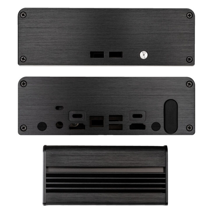 Akasa Newton CTN UCFF-Gehäuse (Intel NUC) - schwarz image number 2