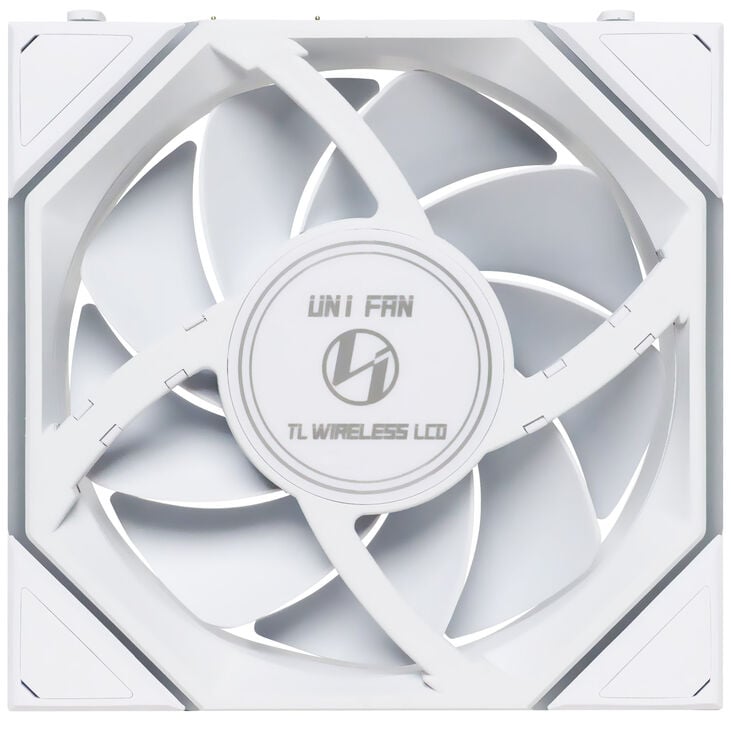 Lian Li UNI FAN TL Wireless LCD Fan, ARGB, PWM, 3-Pack with Controller - 120 mm, White image number 6