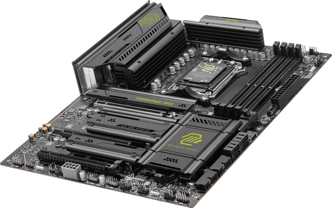 MSI MAG B850 Tomahawk Max WiFi Motherboard, socket AM5, AMD B850, ATX, DDR5 image number 2