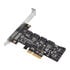 Silverstone SST-ECS06 SATA adapter card, PCIe 3.0, 6x SATA 6G - Low Profile image number null