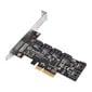 Silverstone SST-ECS06 SATA Adapterkarte, PCIe 3.0, 6x SATA 6G - Low Profile