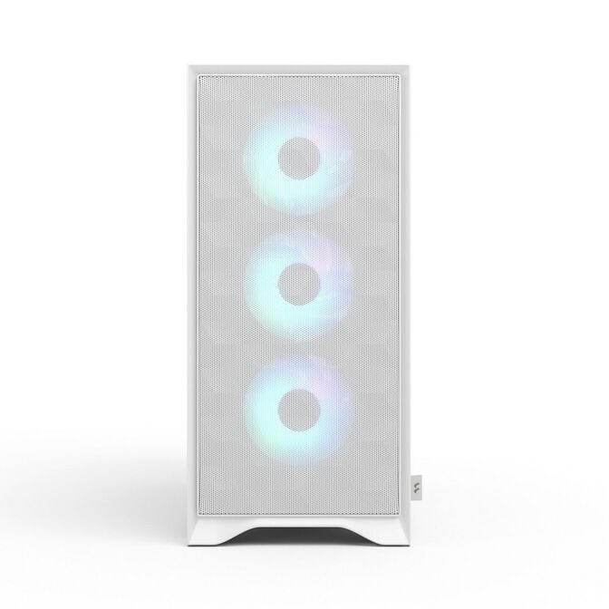 Fractal Design Pop 2 Air TG RGB PC-Geh&auml;use, Midi-Tower, ATX, Tempered Glass - inklusive 3x 120-RGB-mm-L&uuml;fter, wei&szlig; image number 1