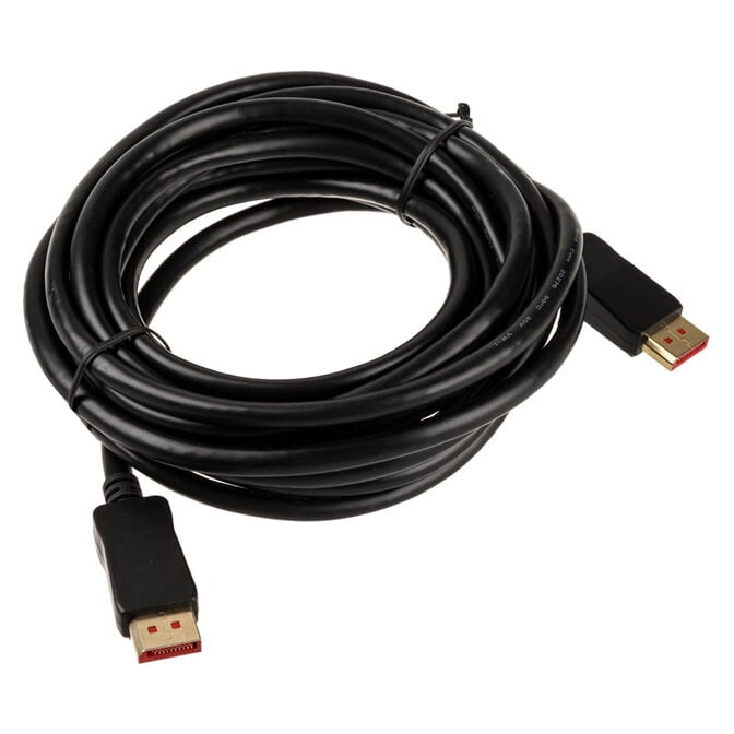 InLine 8K (UHD-2) DisplayPort Kabel, schwarz - 5m image number 1