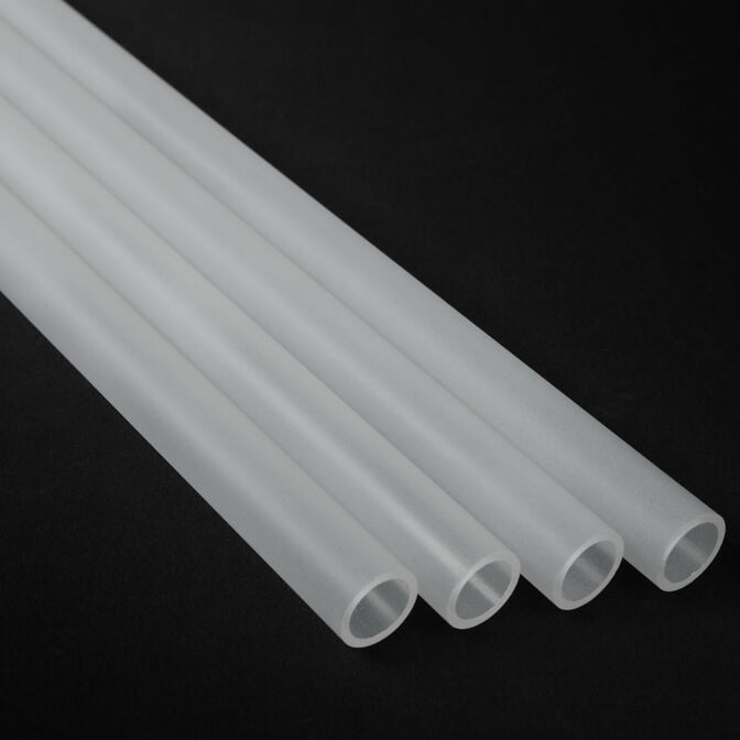 Alphacool Eisrohr 13/10mm Hard-Tube Acrylic (PMMA) - satin, 80cm (4-pack) image number 1