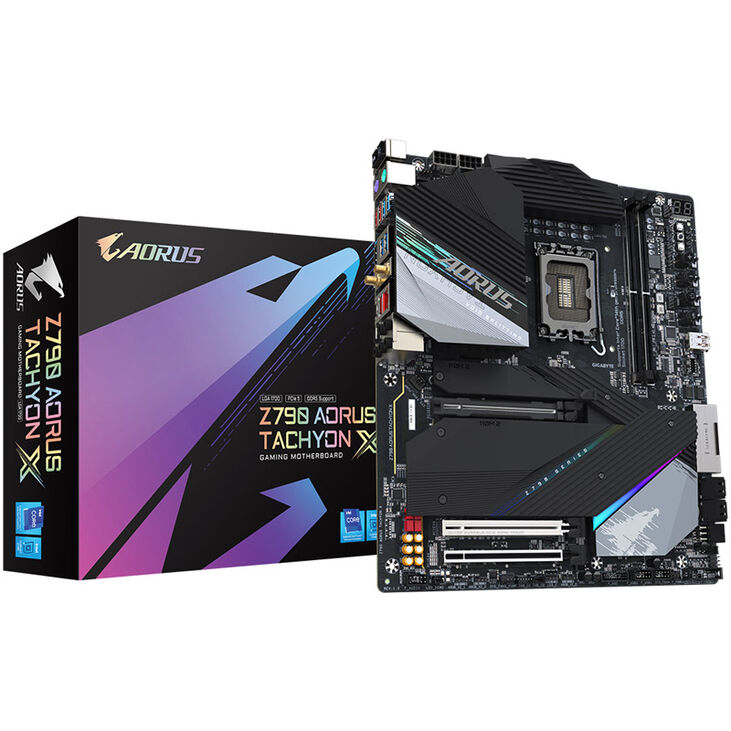 GIGABYTE Z790 Aorus Tachyon X, Intel Z790 Mainboard, Sockel 1700, DDR5 image number 0