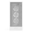 NZXT H7 Flow RGB PC Case, Mid Tower, E-ATX, RGB, Tempered Glass - White image number null