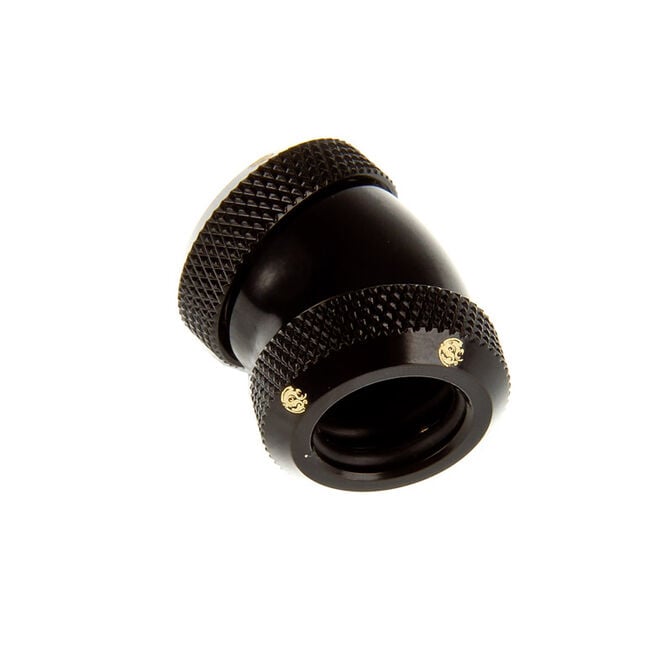 Bitspower Multi-Link Adapter 30 Grad 12mm AD auf 12mm AD Hardtube - schwarz matt image number 1
