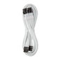 CableMod C-Series Pro ModMesh Bridged Anschlusskabel - 8+8-Pin PCIe, weiß, 60cm