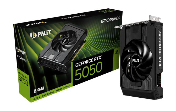 Palit GeForce RTX 5050 StormX, 8192 MB GDDR6 image number 0