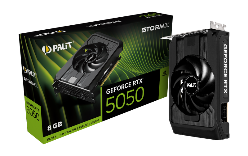 Palit GeForce RTX 5050 StormX 8GB GDDR6 Dual-Fan