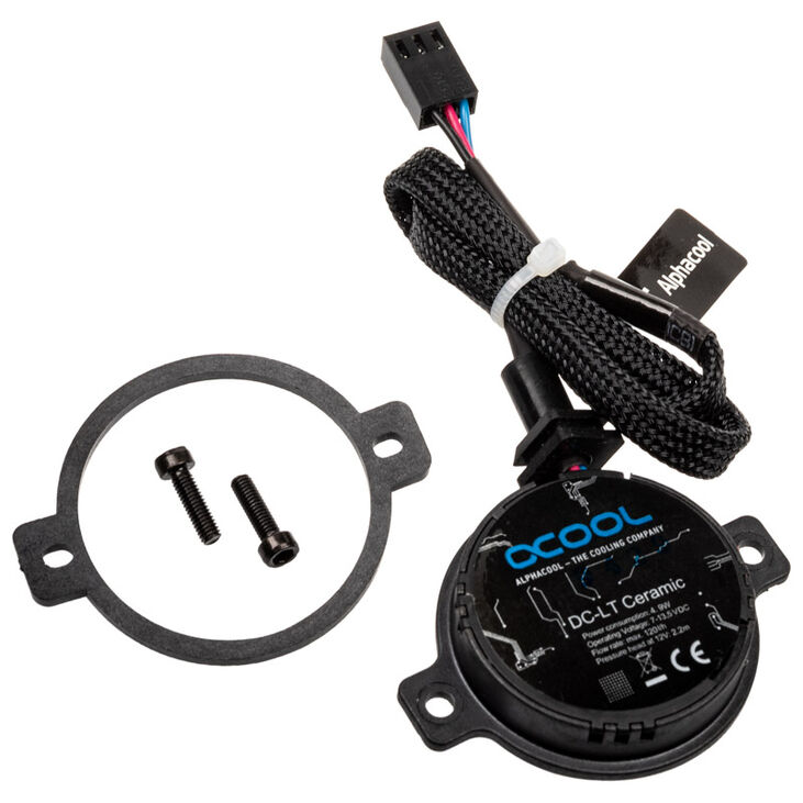 Alphacool DC-LT 3600 Ceramic Pump - 12V DC, 3-pin fan, bulk image number 2
