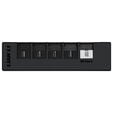 Lian Li RS Series 80 PLUS Gold power supply, ATX 3.1, modular - 1,000 watts, with RS Hub, black image number null