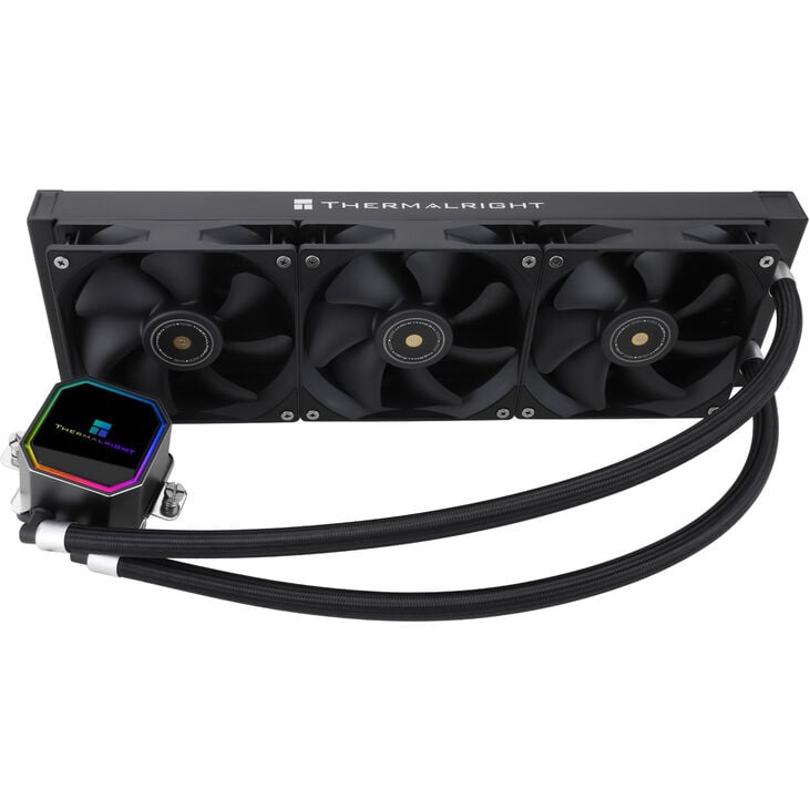 Thermalright Frozen Prism 360 BLACK Complete Water Cooling, RGB - 360 mm, black image number 2