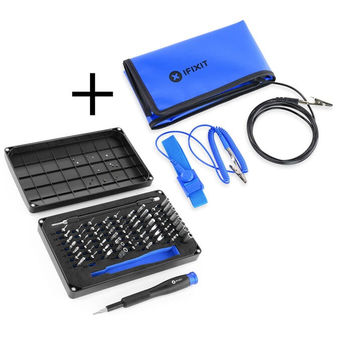 iFixit Mako 64 Bit Driver Kit, Schraubendreher +  faltbare Antistatik-Matte image number 0