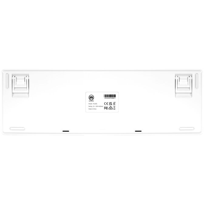 GAMIAC TKL69G SF Gaming Keyboard, Kailh Blue Switches, RGB - white/red image number 5