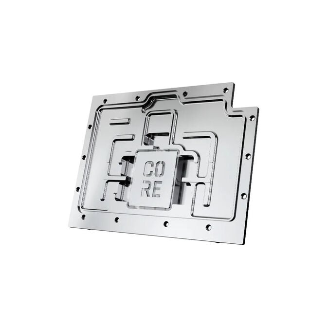 Alphacool Core RX 9070 TUF/Prime GPU water block, ARGB, with backplate - Acrylic image number 3