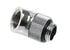 Bitspower Adapter 45 Grad G1/4 Zoll AG auf G1/4 Zoll IG - drehbar, silber glänzend image number null