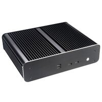 Akasa Euler TX Plus Thin Mini-ITX Case, OEM - black