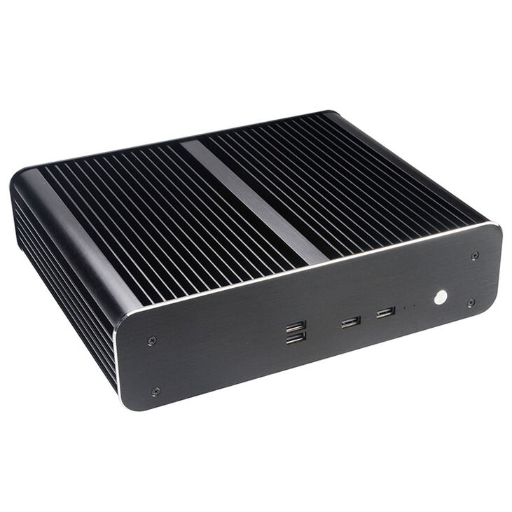 Akasa Euler TX Plus Thin Mini-ITX Gehäuse, OEM - schwarz image number 0