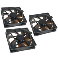 Noiseblocker BlackSilent Pro Fan PL2 - 120mm, 3 Stück