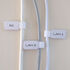 LABEL THE CABLE Mini Klettbinder 10er Set - weiß image number null