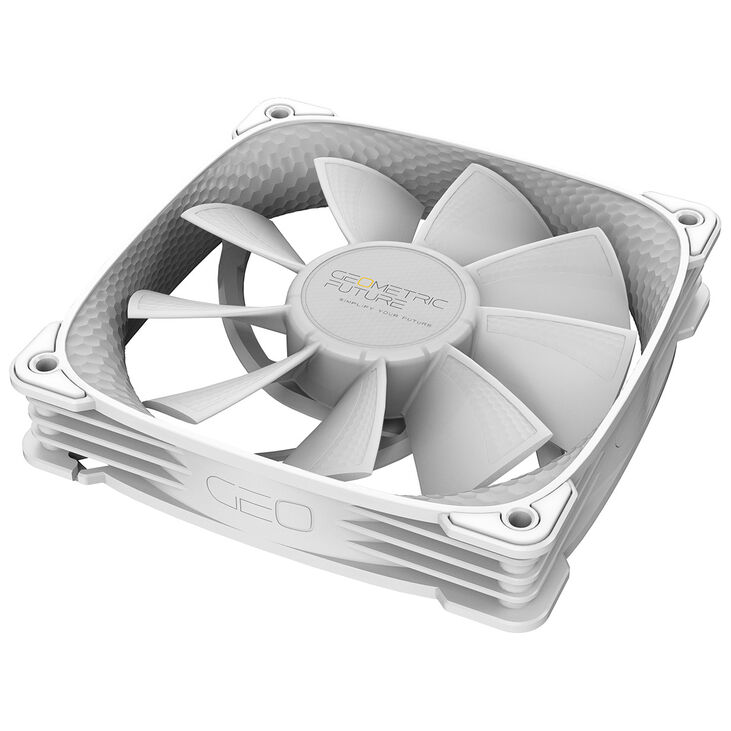 Geometric Future Squama 2505B RGB Fan - 120 mm, white image number 1